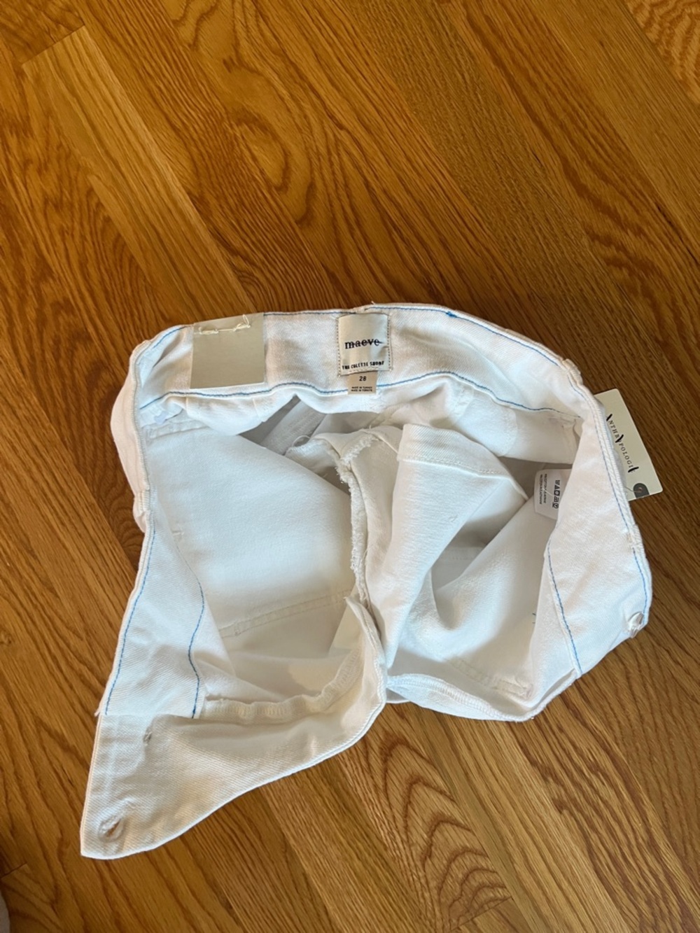 Anthropologie x Maeve The Colette Denim Shorts Size 28 NWT - Picture 9 of 11